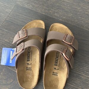 Birkenstock Mocha Double Strap Sandals